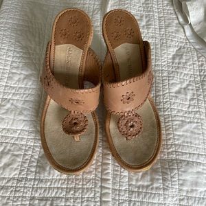 Jack Rogers Wedges size 8
